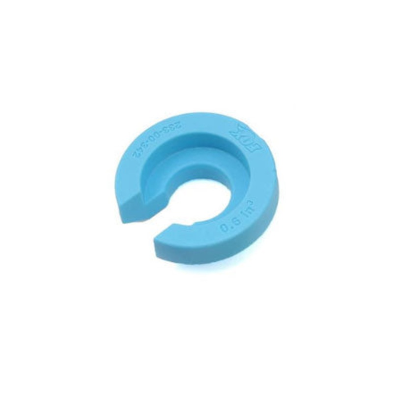 FOX FLOAT DPX2 Shock Volume Spacer 0.6" Plastic Light Blue