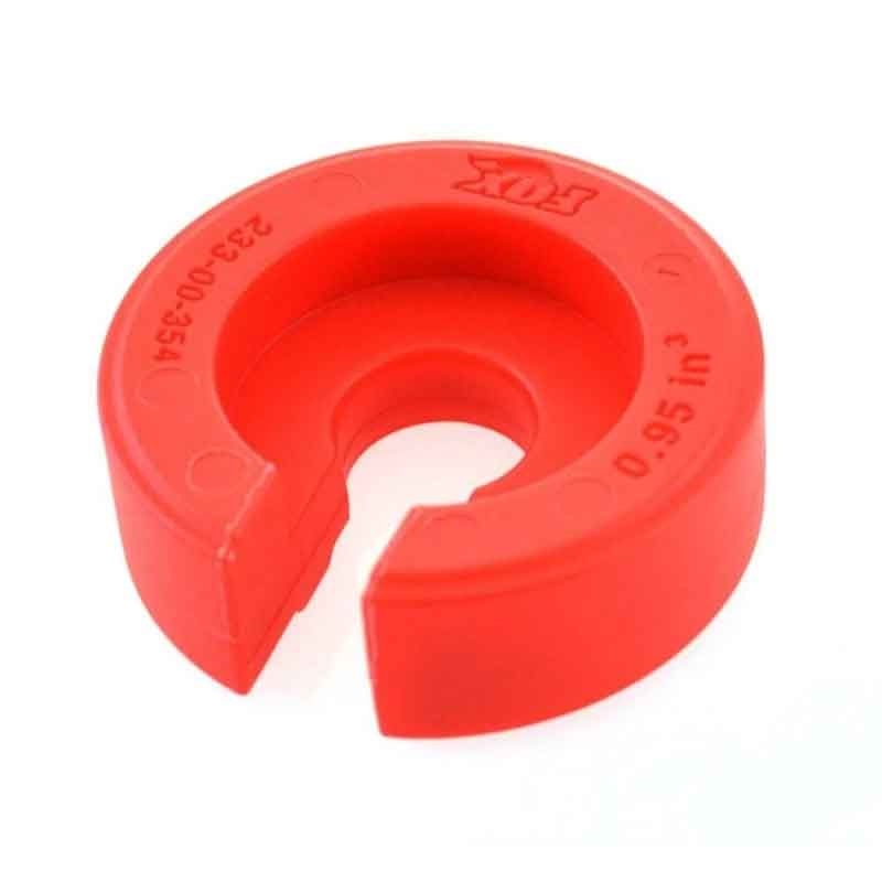 Fox Float DPS Shock Volume Spacer 0.95; Plastic Red