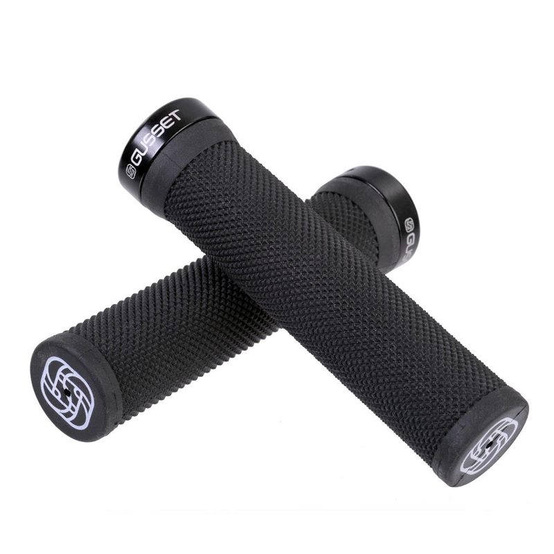 Gusset Single File Lock-On Grips - Extra Soft