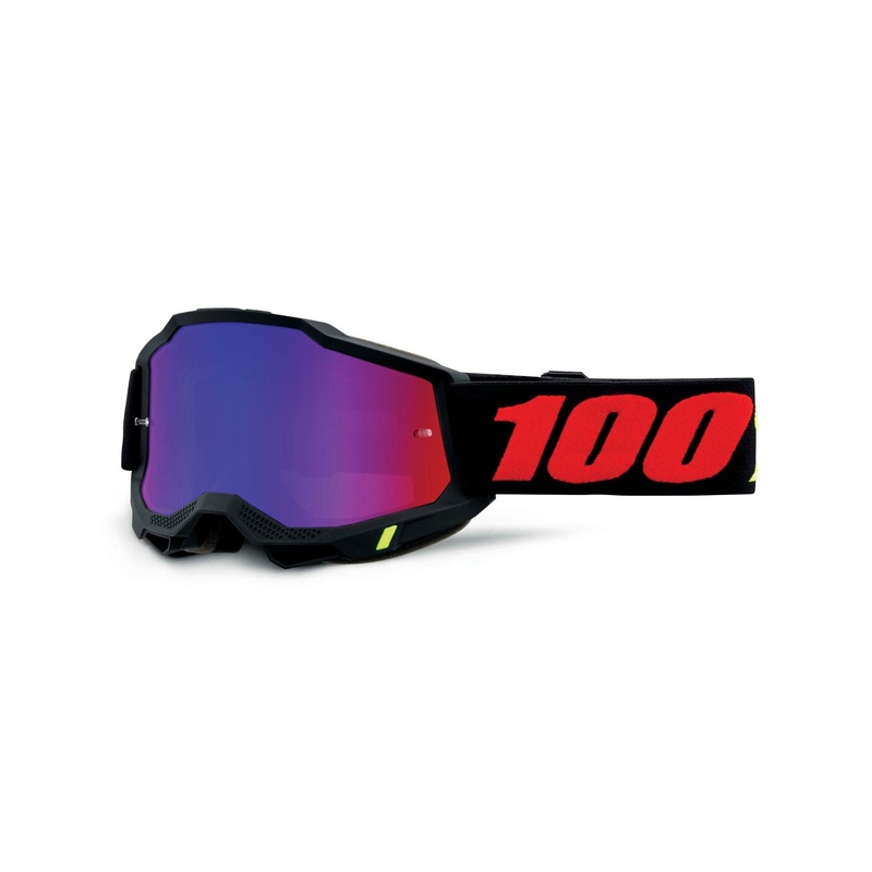 100% Accuri 2 Goggle Morphuis / Mirror Red/Blue Lens