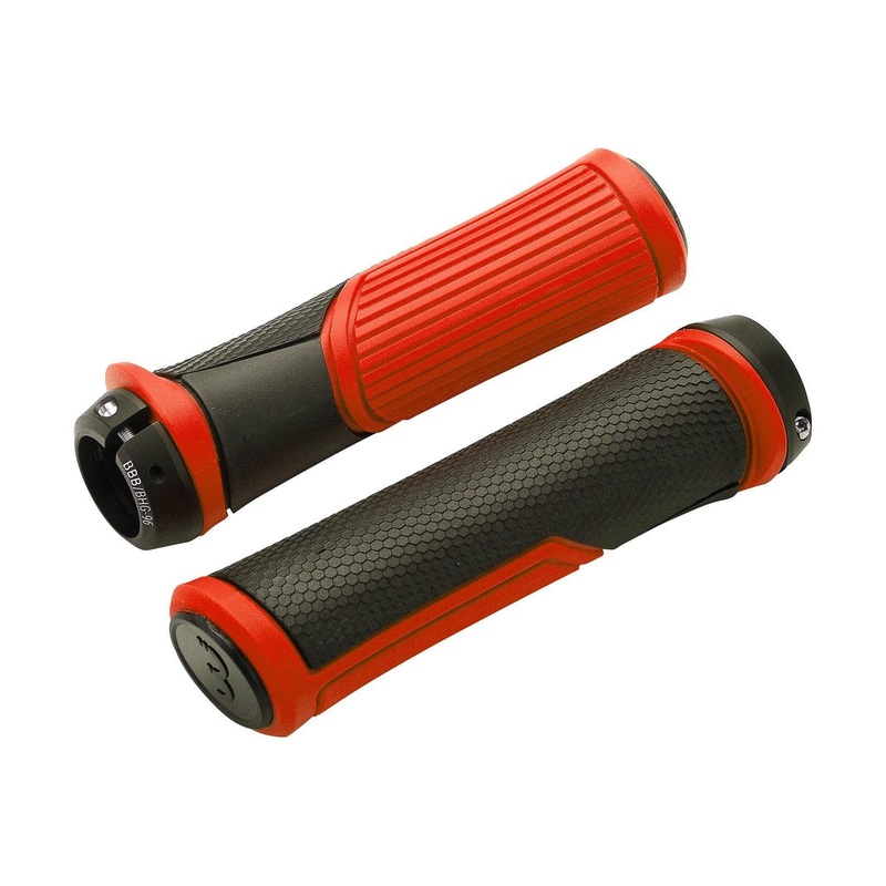 BBB BHG-96 - Cobra Grips (142mm, Black, Red)