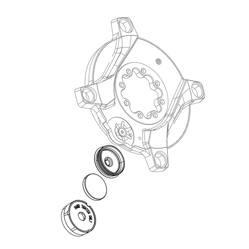 Sram Power Meter Battery Lid And Cover (Including Washer, O-Ring, Spring) Xx Xxsl Eagle D1 2023: