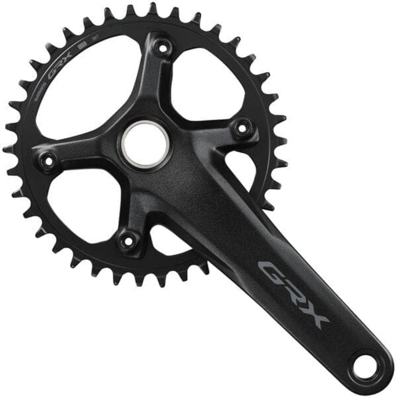 Shimano GRX FC-RX610 Chainset 38T - Single - 12-Speed - 2 Piece Design - 170 mm