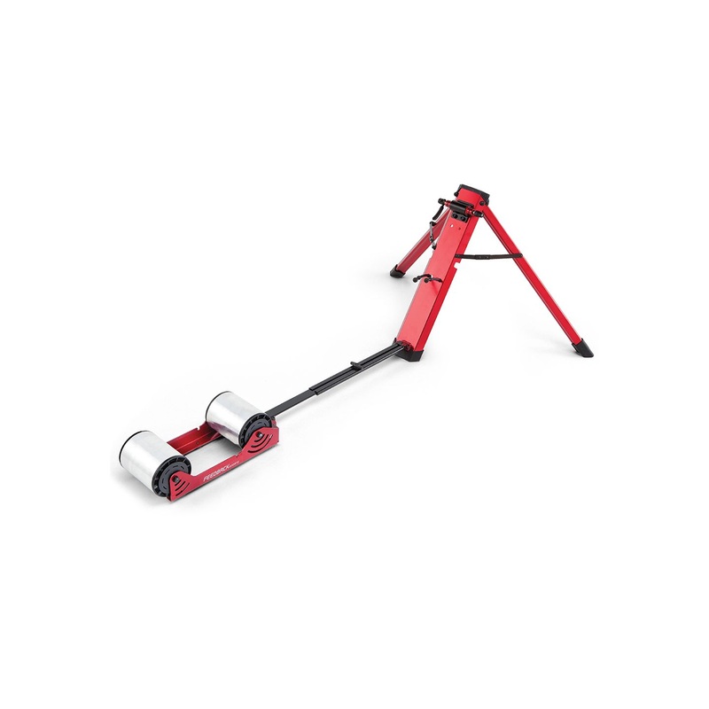 Feedback Sports Omnium Zero-Drive Rear Wheel Trainer - Fork Mount No Resistance Red