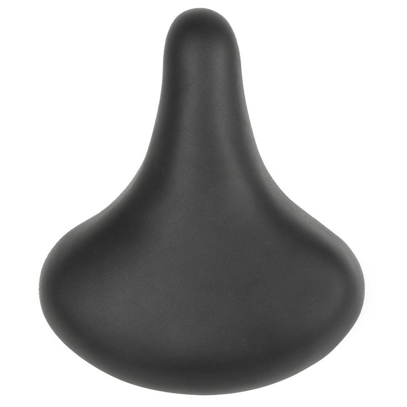 Ventura Eco City Saddle 245 x 210mm Unisex Black