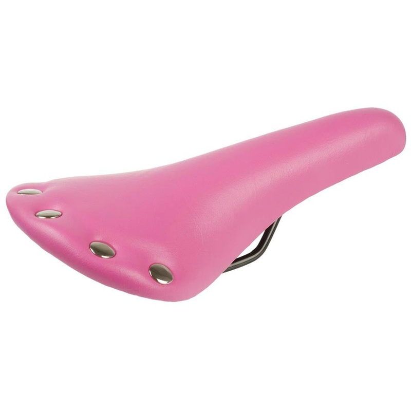 Ventura Rivets Saddle 278 x 150mm Unisex 297g Pink
