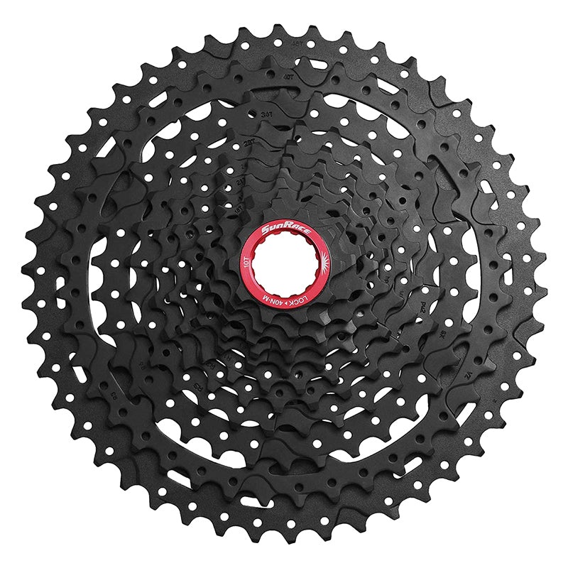 Sunrace CSMSX9X ETY Cassette Blast Chrome Plated Speed: 11 10-42T